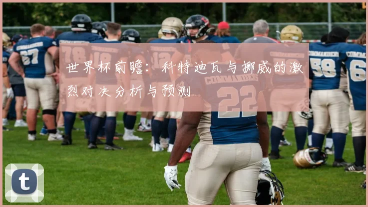 世界杯前瞻：科特迪瓦与挪威的激烈对决分析与预测